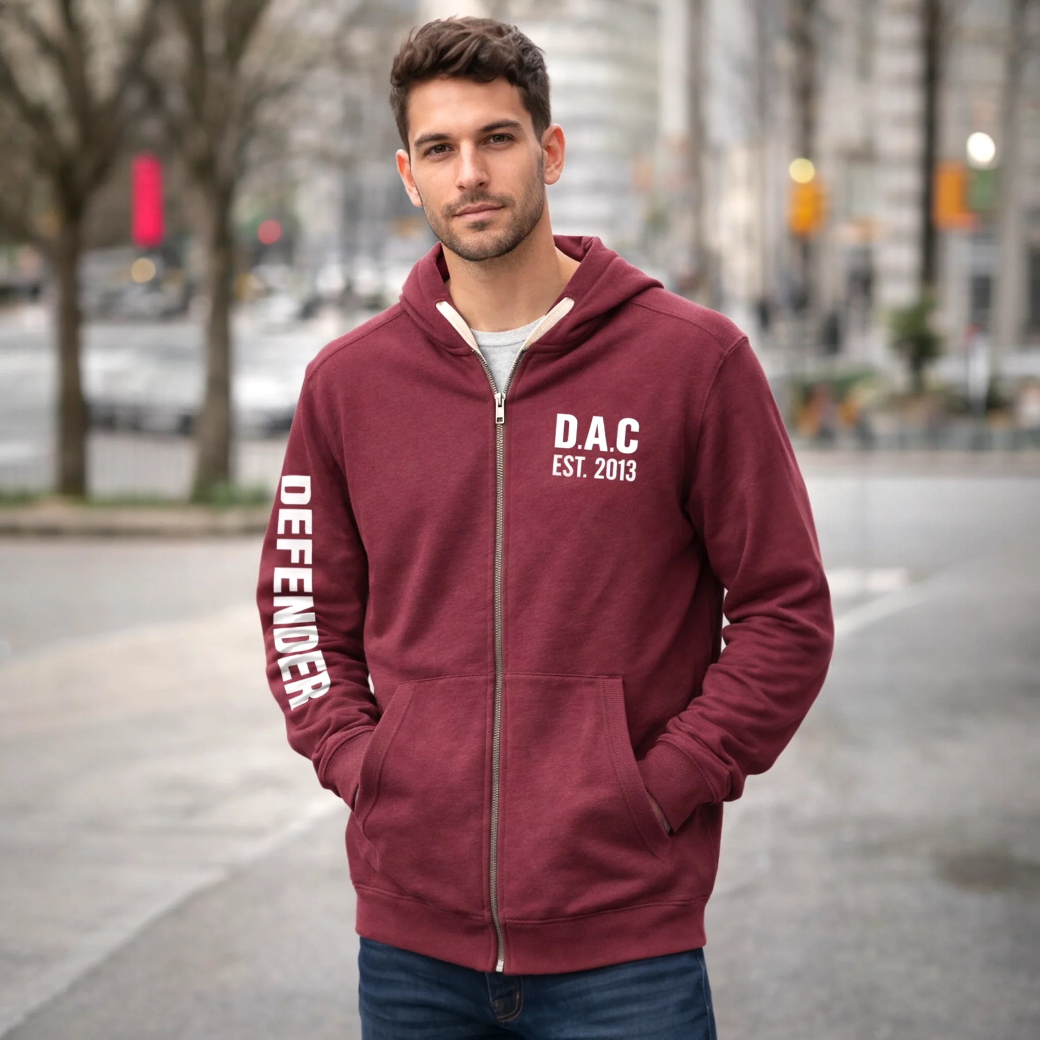 Full Zip DAC Hoodie - Image 3