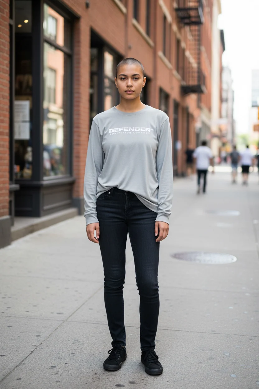 Longsleeve Hooded Competitor Shirt - Image 3
